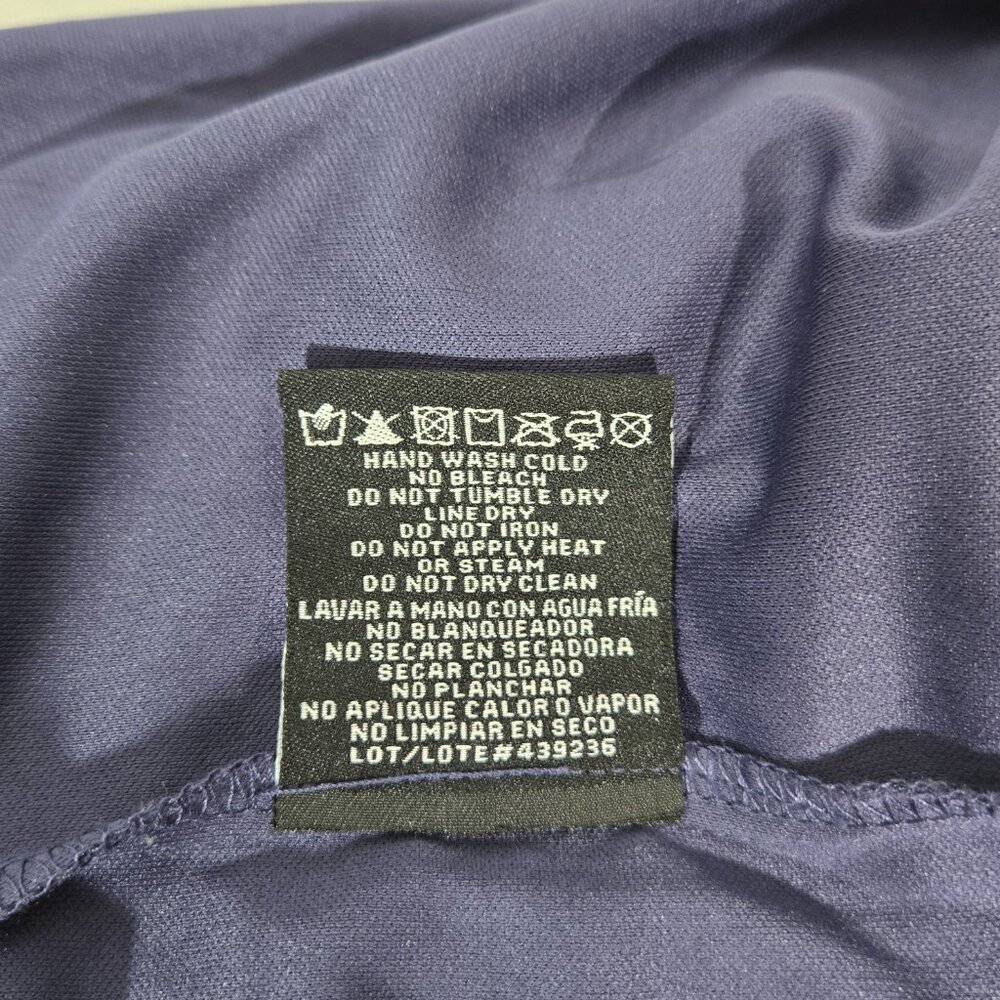 R & M Richards Mother Of The Bride BLUE Sequined Lace Sheer Formal Dress Size 16 - Picture 13 of 17